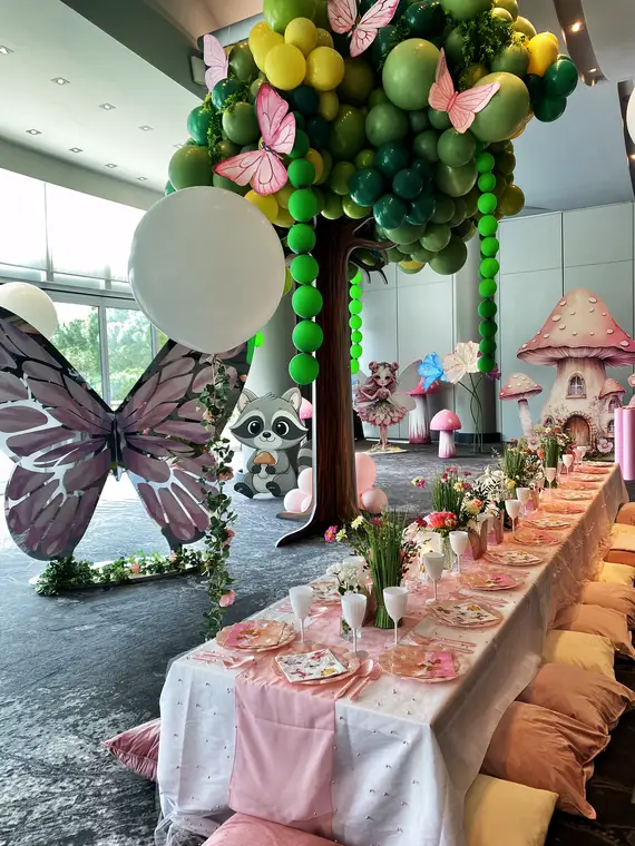 Jardin enchanté — papillons & pastels